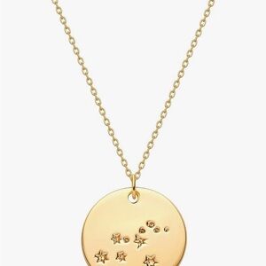 Leo Zodiac star Pendant Necklace